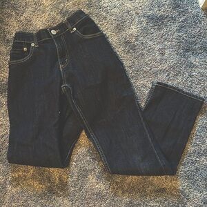 Levi’s Strauss dark washed jeans in excellent condition size 14 regular